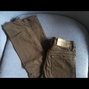 All Saints “Stilt” high Rise skinny jeans Sz 24